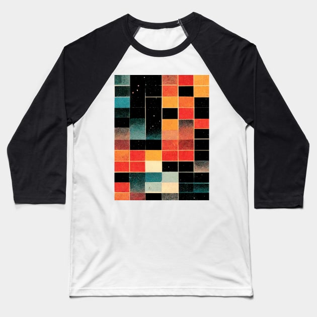 Space Bits Baseball T-Shirt by Copper City Dungeon